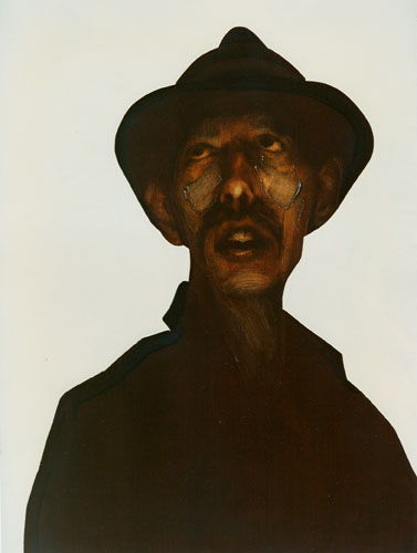George, 1991, Oil on canvas 48 x 36  inches, Private Collection