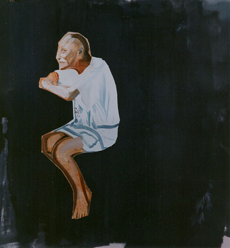 Laura, 1990, Oil on canvas 57 x 54 inches